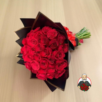 Bouquet con Rosas Rojas